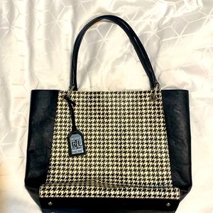 Ralph Lauren faux leather shoulder bag